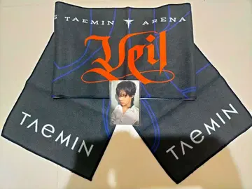 TAEMIN AREANATOUR Veil 슬로건 타월 태민