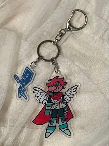 원인은 자신에게 있다. 겐지부 나가노 료타 아크릴 키링 가상의 아웃라인