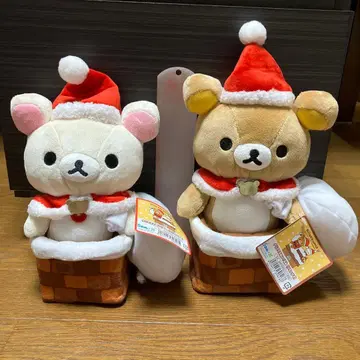 리락쿠마 코리락쿠마 크리스마스 봉제 인형 2013 굴뚝 산타클로스