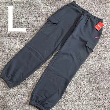 새상품 콜맨 팬츠 속기모 L 차콜