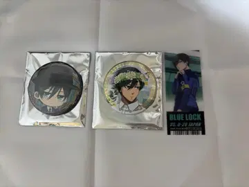블루 록 캔뱃지 이토시 린 세트