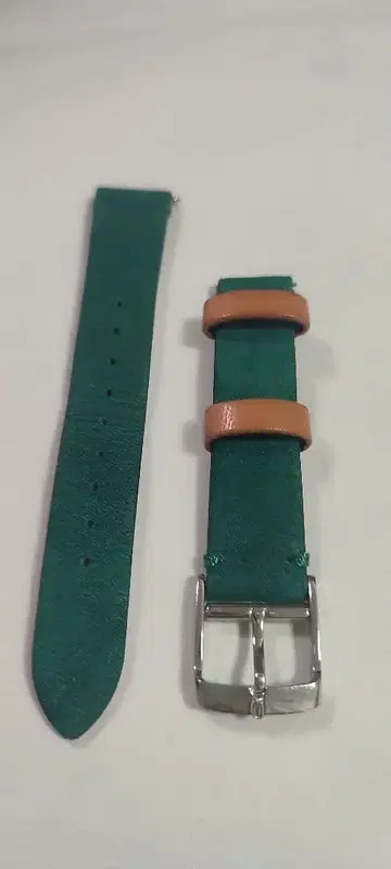 노트 시계 벨트 플러피 그린