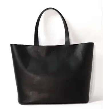 SLOW 빅 토트백 블랙