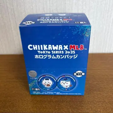 치이카와 MLB TOKYO SERIES 홀로그램 배지 BOX