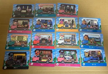 동물의 숲 amiibo 카드 15장 세트