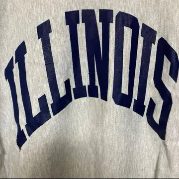 Champion ILLINOIS 그레이 XL 빈티지 madeinUSA