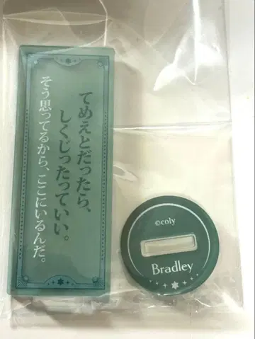 대사 아크릴 스탠드 브래드 리