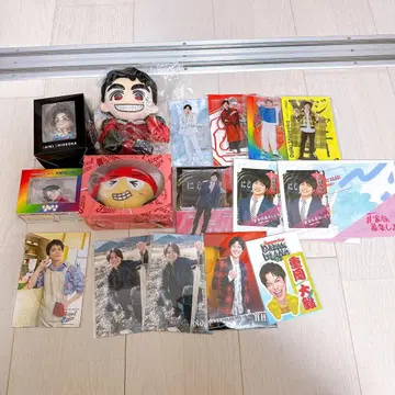 WEST. 시게오카 다이키 세트 봉제인형 아크릴 스탠드 피규어 사진 세트