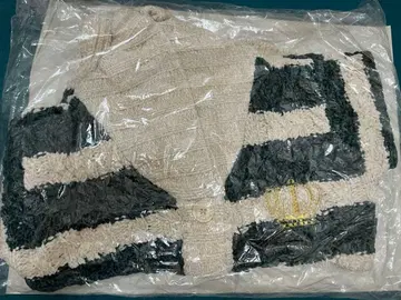 우타프리 케이블 니트 보더 가디건 코토부키 레이지