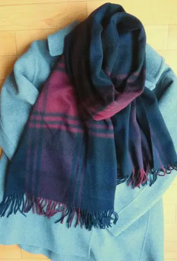 [ 새상품급 ] Joshua Ellis 조슈아 에리스 캐시미어 대형 스톨