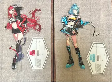 브이스포 아크릴 스탠드 시라나미 라무네 네코타 츠나