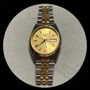 [ 중고 ] 골드/실버 자동 와치