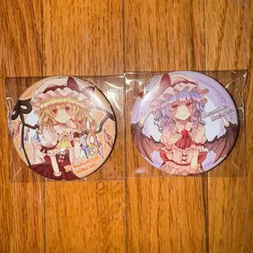 동방project 캔뱃지 플랑도르 스칼렛 & 레밀리아 스칼렛