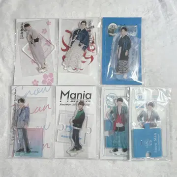 즉시 구매 SnowMan 와타나베 쇼타 아크릴 스탠드 묶음 판매 세트