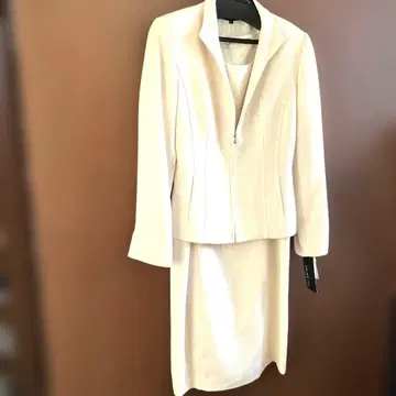 새상품 아이보리 자켓 원피스 셋업 11호