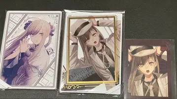 올림피아 소와레 히무카 3종 세트 아크릴 스탠드 포토 카드 오토메이트