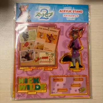 주토피아2 아크릴 스탠드 닉 와일드