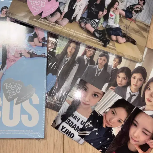 하츠투하츠 카르멘 에이나 주은 미개봉 앨범 특전 포카 일괄 양도 포커스