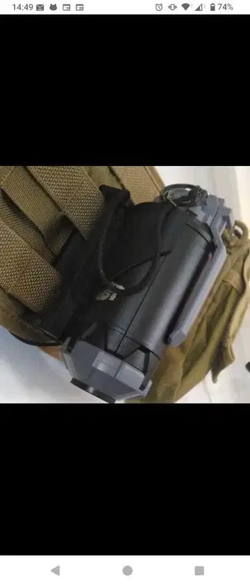 GBR 스프링 수류탄용 퀵 홀더