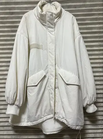 지나시스 소데2WAY M-65 코트 화이트