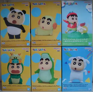 짱구는 못말려(크레용 신짱) 피규어 6개