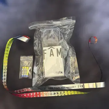 타임리스 timelesz FAM 응원봉과 은색 테이프