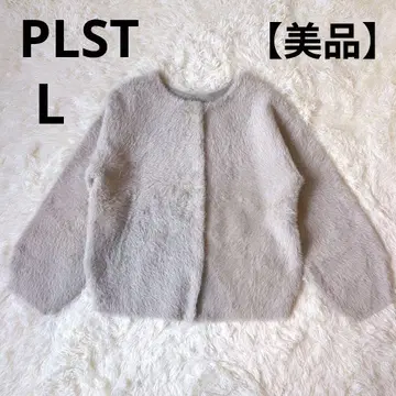[ 새상품급 ] PLST 페더얀 2WAY 가디건 그레이 L