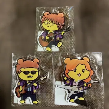 THE ALFEE x 포테쿠마군 콜라보 아크릴 키링