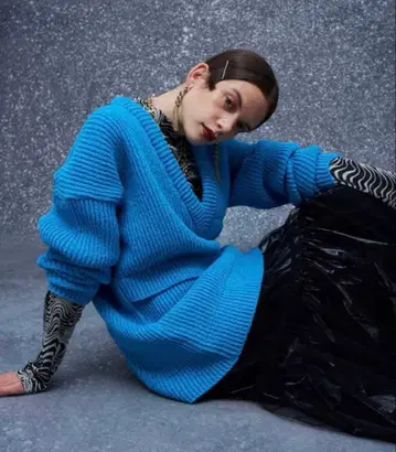 [ UNITED TOKYO ] 몰 그랜드 오버 니트 free