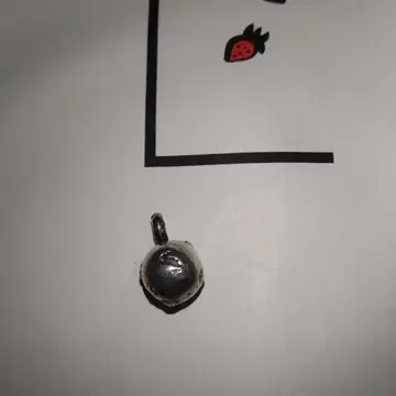 실버 볼형 참 목걸이용 헤드 달