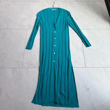 새상품급 아나이 롱 가디건