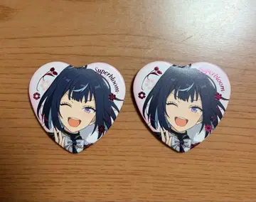 앙스타 하트 캔뱃지 에스 스타포니