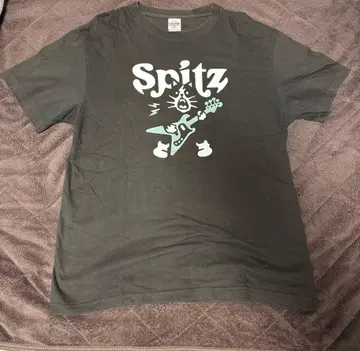 스피츠 엘렉키 고양이 T셔츠 L 사이즈