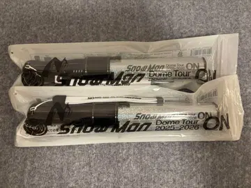 Snow Man Dome Tour 2025-2026 응원봉 2개 세트