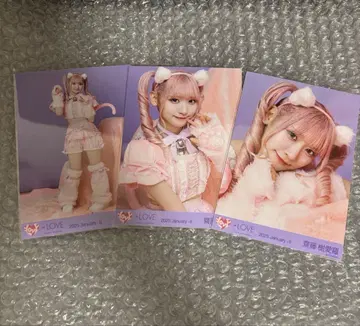 이코럽 사이토 쥬라 7주년 콘서트 고양이 의상 브로마이드 컴프