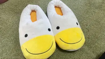 골드 컬러의 갓슈!! 캔쵸메 슬리퍼