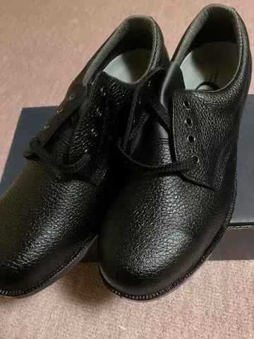 안전화 가죽제품 단화 블랙 26.5