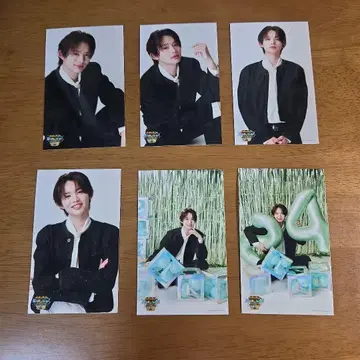 아카시 리쿠 바 이베 미니 브로마이드 블랙 의상 6점