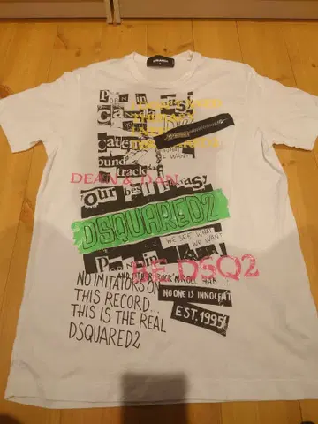 DSQUARED2 zip 티셔츠