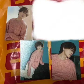 야기 유세이 쭉쭉 트레이딩 카드 3장 세트