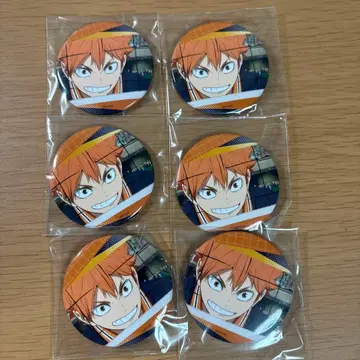 하이큐 백면상 캔뱃지 히나타 쇼요 A 6세트
