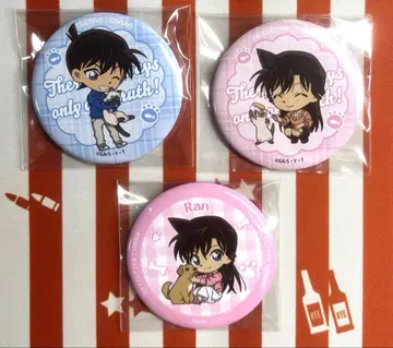 명탐정 코난 캔뱃지 SD 고양이 SD 강아지 남도일 유미란