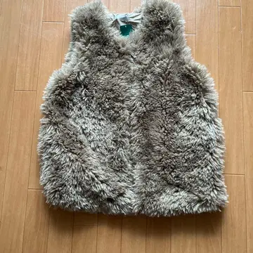 Afternoon 인조 모피 베스트