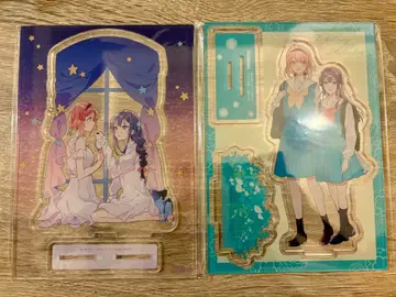 춤추는 장소에 스커트가 울린다 멜론북스 한정판 3,4 아크릴 스탠드