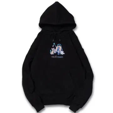 vaultroom x nqrse HOODIE BLACK
