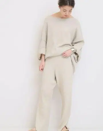 Deuxieme Classe 스터닝 니트 팬츠 스터닝 팬츠