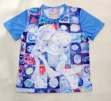 Y2K 사이키델릭 아트 T셔츠 그래픽 00s 아오바