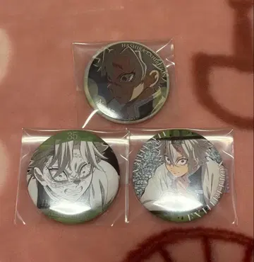 귀멸의 칼날 시나즈가와 사네미 기둥 백경 캔뱃지