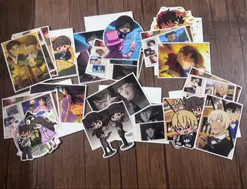 명탐정 코난 세가 럭키 쿠지 J상 스티커 컴플리트 세트