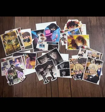 명탐정 코난 세가 럭키 쿠지 J상 스티커 브로마이드 컴플리트